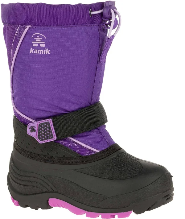 Kamik Youth Snowfall Winter Boots, Purple