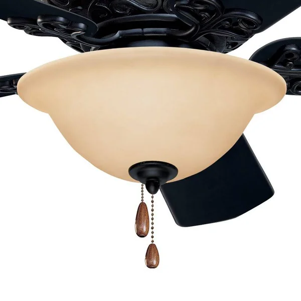 Emerson LK72AB Antique Brass Amber Scavo Light Fixture