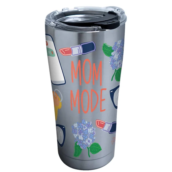 Tervis Happy Everything Triple Walled Insulated Tumbler, 30oz - Stainless Steel, Mom Mode