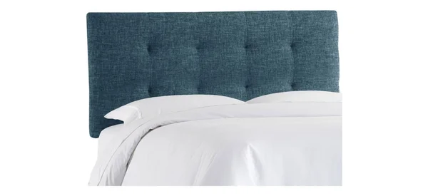 Skyline Zuma Upholstered Tufted Headboard, Size: Twin, Blue