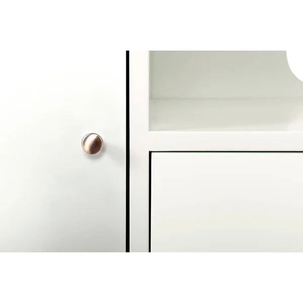 Elle Decor Lilou Media CONSOLE - French White