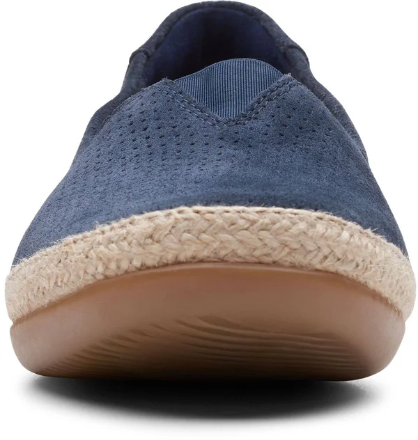 Clarks Danelly Sky Navy Suede, Women's, Size: 11 W, Blue