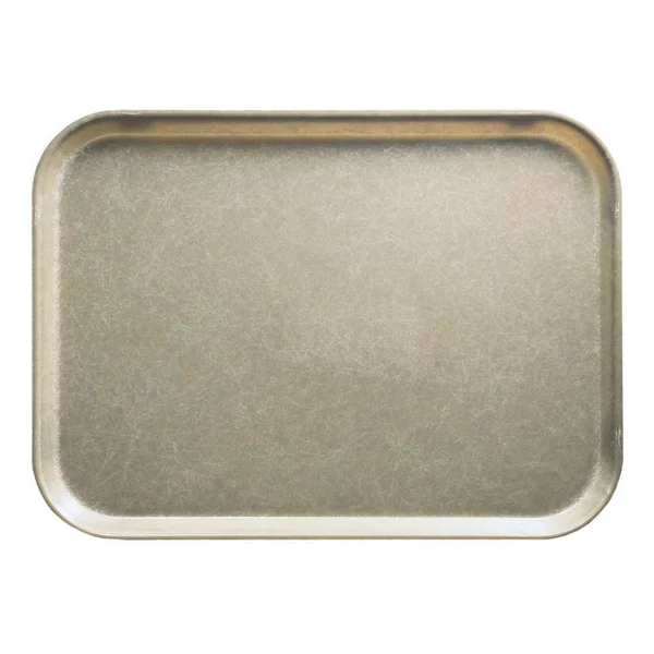 Cambro 46104 Fiberglass Camtray Cafeteria Tray - Desert Tan - 6x22 x 4-1/4x22