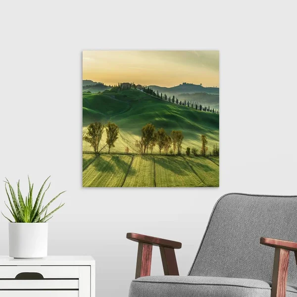 Sunny Tuscany - Canvas Wall Art, 20x20, Great Big Canvas