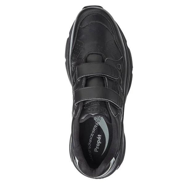 Propet Men's Stability Walker Strap Shoe - Size: 8, Black