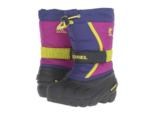 Sorel Youth Flurry Boot - 6 - Grape Juice, Bright Plum