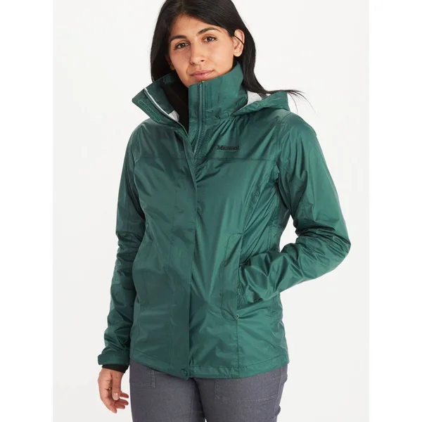 Marmot Women's PreCip Eco Jacket (Medium, Solar)