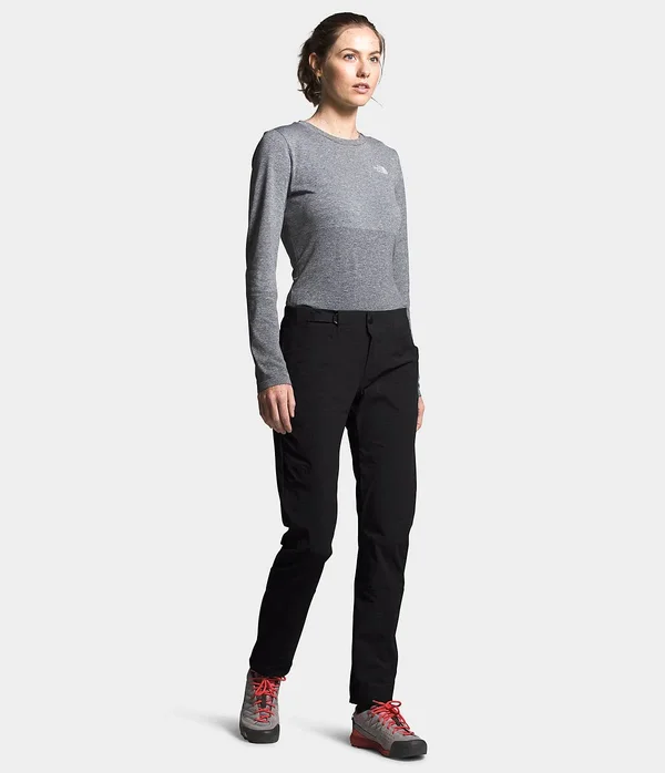 The North Face Women's Summit L1 VRT Synthetic Climb Pant, TNF Black, 4