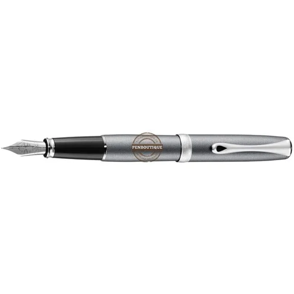 Diplomat Excellence A2 Fountain Pen - Venezia Platin Matte Chrome