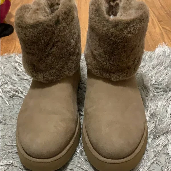 Ugg Women's Classic Berge Mini Suede 1107210 - 7, Amphora