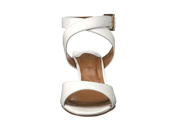 J. Renee Women's Soncino Ankle Strap Sandal, Size: 9, White