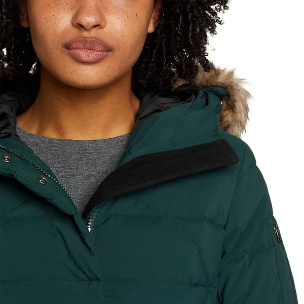 Eddie Bauer Women's Winter Coat Sun Valley Frost Down Parka - Blue - XXL