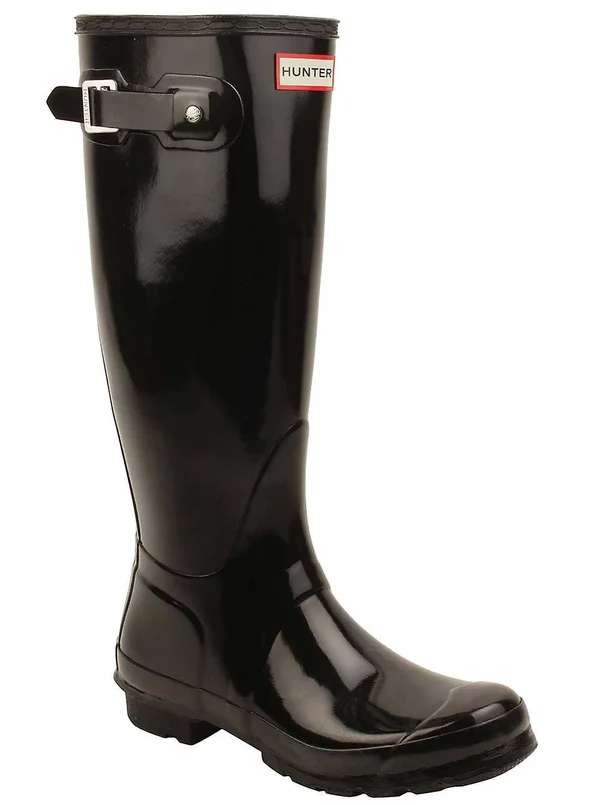 Hunter Original Tall Gloss Black Boots