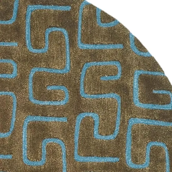 Safavieh Soho SOH416A 2&6x22 x 10&0x22 Runner Green, Green Area Rug