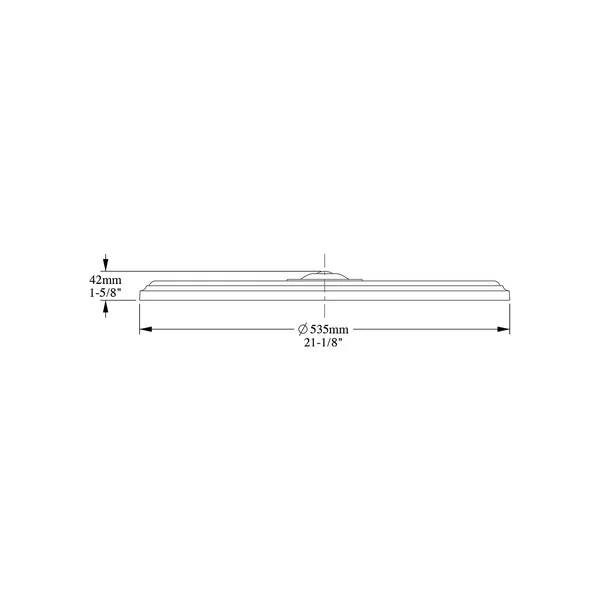 Orac Decor R-46 High Density Polyurethane Ceiling Medallion