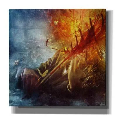 A Look Into The Abyss by Mario Sanchez Nevado - Wrapped Canvas Graphic Art Print Trinx Size: 26x22 H x 26x22 W x 1.25x22 D