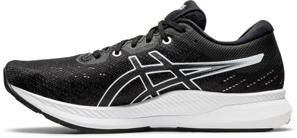 Asics EvoRide Running Shoes Ladies - Size 7, Black/White