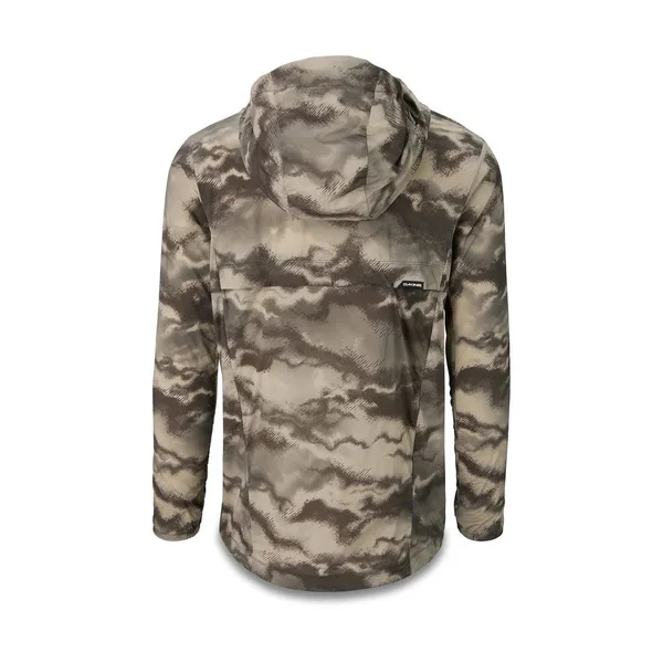 Dakine Men's Reserve Windbreaker - Black/Lava Tubes Small