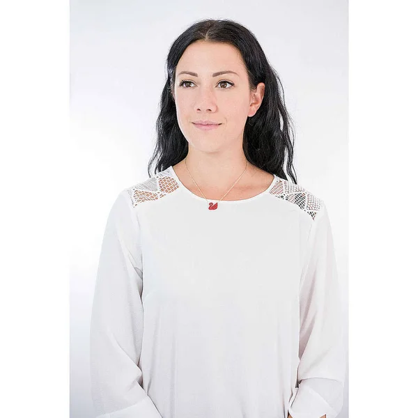 Swarovski Iconic Red Swan Necklace