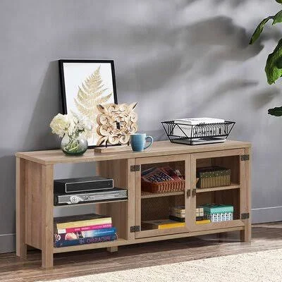 Flannigan TV Stand for TVs Up to 65x22 Union Rustic Color: Natural