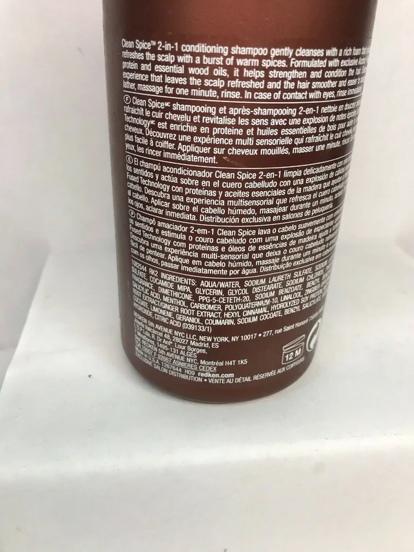 Redken Clean Spice 2 in 1 CONDITIONING Shampoo for Men, 10 Ounce