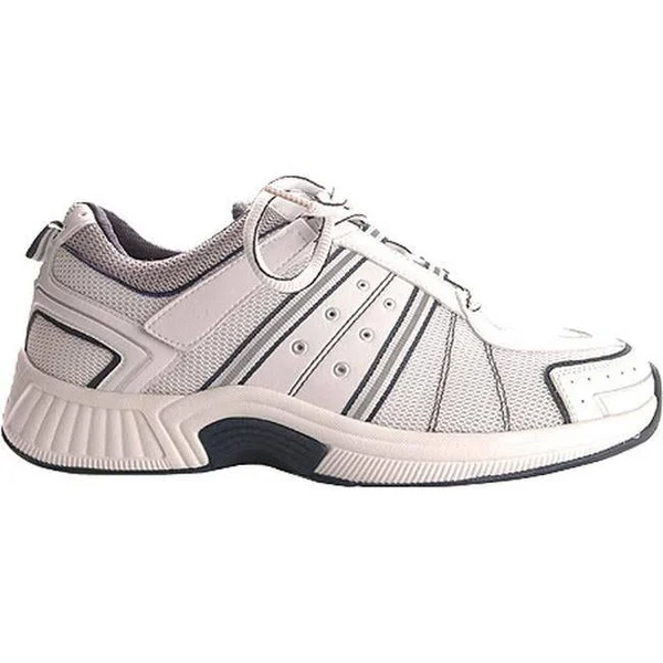 Men's Orthofeet Monterey Bay White Mesh 9 XXW