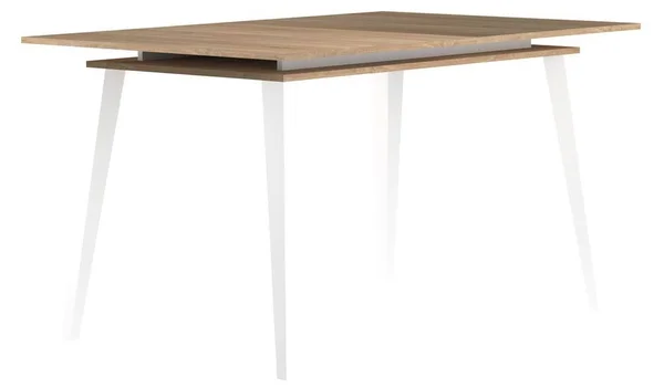 Symbiosis E2290A0300X00 Prism Extendable Dining Table, Natural Oak