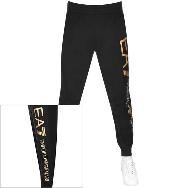 EA7 Mens&s Branded Joggers, Black, 8NPPC1-PJ05Z-1203, Size: S