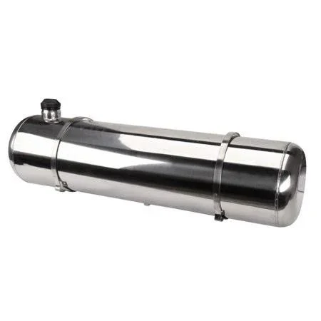 EMPI 3899 Pol Stainless Steel Fuel Tank - 10x40 in, End Fill, 13.5 Gal