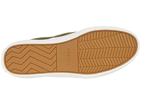 Greats The Wooster Suede Sneaker - Green - 8.5
