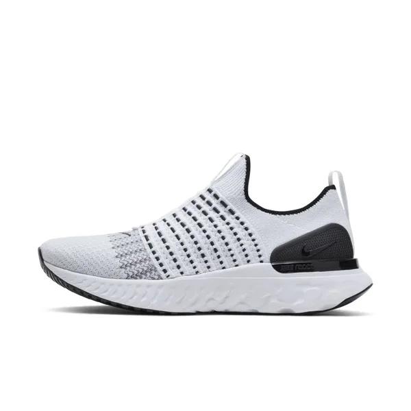 Nike Men's React Phantom Run Flyknit 2 Running Shoes - White
