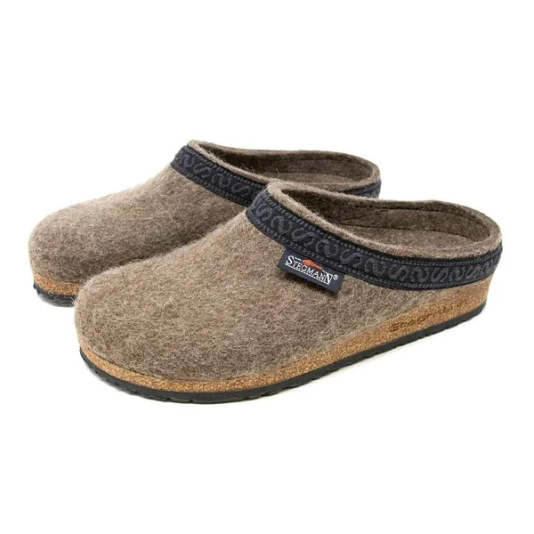 Women's Original 108 Wool Clog with Cork Sole - Medium Width Heather - 9