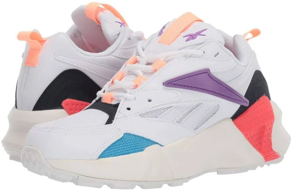 Reebok Aztrek Double Shoes - White/Grape Punch/Bright - DV8171