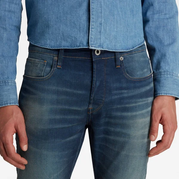 G-Star Raw Men 3301 Slim Jeans Medium Blue Size 26-34