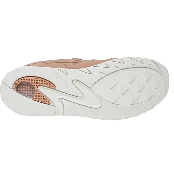 Men's Saucony Grid 8500 Burnished Peach|White - Size 10.5M
