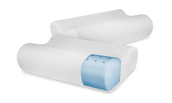 BioPEDIC Classic Contour Memory Foam Bed Pillow - 2 Pack