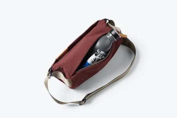 Bellroy Sling Mini Shoulder Bag Commuter Bag Red Earth