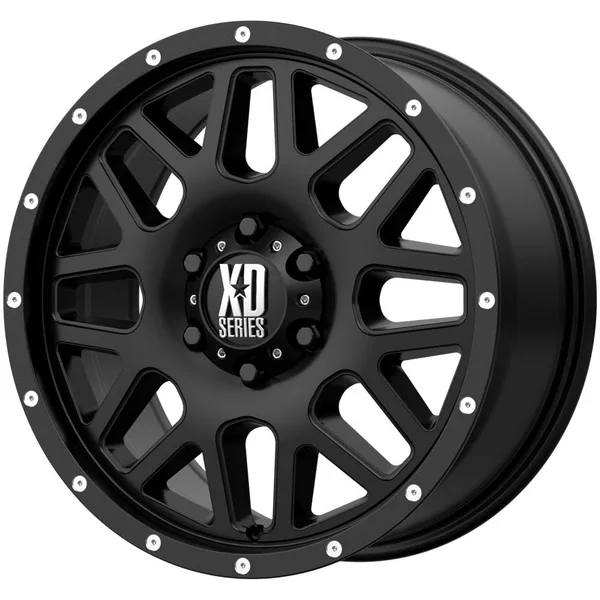 XD Series XD820 Grenade Satin Black 18x8 6x130 38mm (XD82088038738)