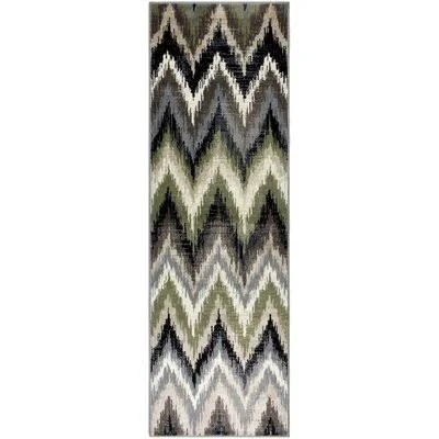 Albata Chevron Jute Brown/Beige Area Rug Bungalow Rose Rug Size: Runner 2&7x22 x 8&