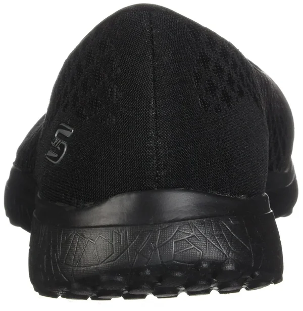 Skechers Sport Women's Microburst One Up Fashion Sneaker - Black