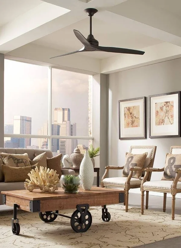 Fanimation Fans FP6721GZN Spitfire 3 Blade 60 inch Ceiling Fan with