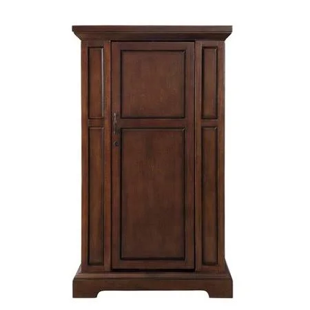 Alcott Hill Ronin Bar Cabinet - Red