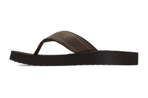 Dunham Men's Carter Flip-Flop, Size: 8, Brown Leather