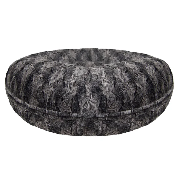 Bessie and Barnie Signature Arctic Seal Luxury Extra Plush Faux Fur Bagel Pet, Dog Bed - XL - 50x22