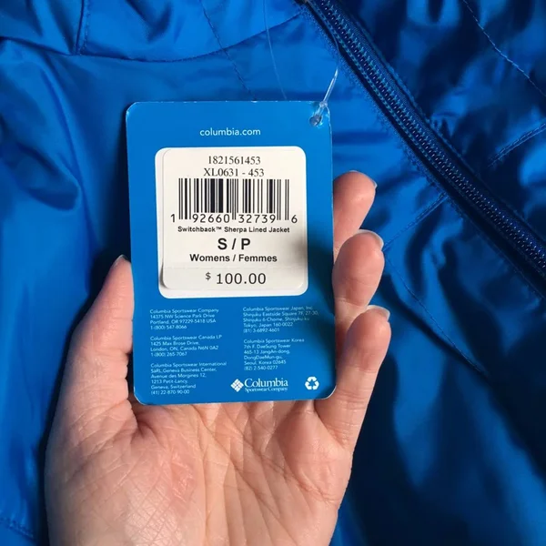 Columbia Women's Switchback Sherpa Lined Jacket - Fathom Blue - S