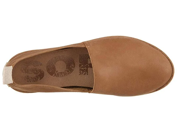 Sorel Women's Ella Slip on - 6.5 - Camel Brown