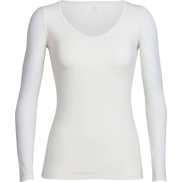 Icebreaker Siren Sweetheart Long-Sleeve Top - Women's Gritstone Heather, L
