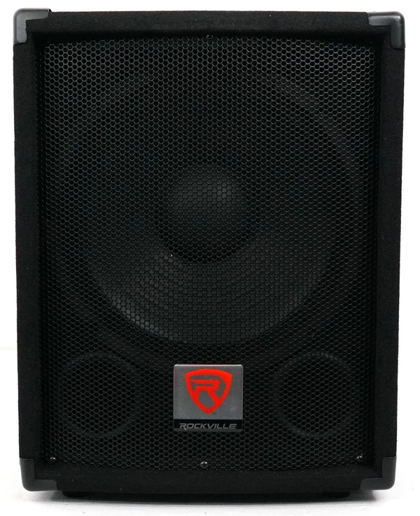 Rockville SBG1128 12x22 600 Watt Passive Pro DJ Subwoofer - MDF Cabinet/Pole Mount