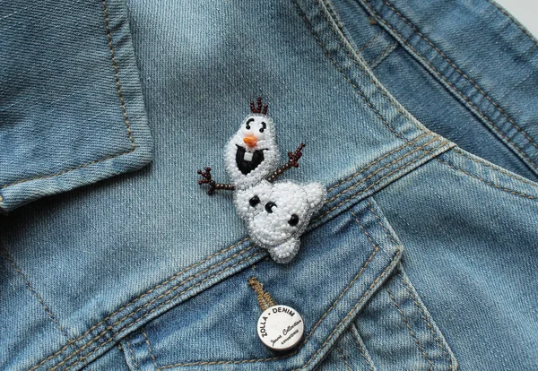 Olaf (Frozen) Handmade Pin Brooch
