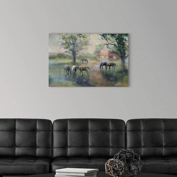 Daybreak on The Farm, Canvas Wall Art, 30x20, Great Big Canvas